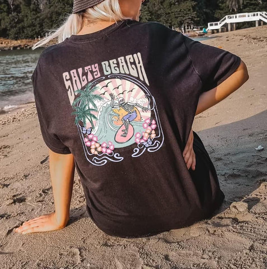 Salty Beach Graphic Tee