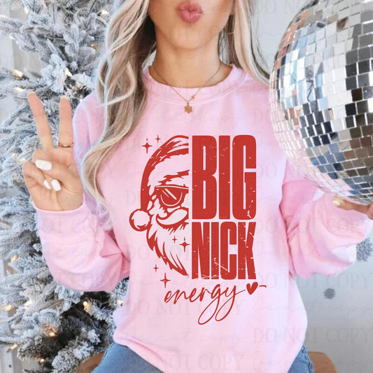 Big Nick Energy Graphic Pullover Sweatshirt